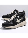 Running Sole Leather Low Top Sneakers Black - GOLDEN GOOSE - BALAAN 2