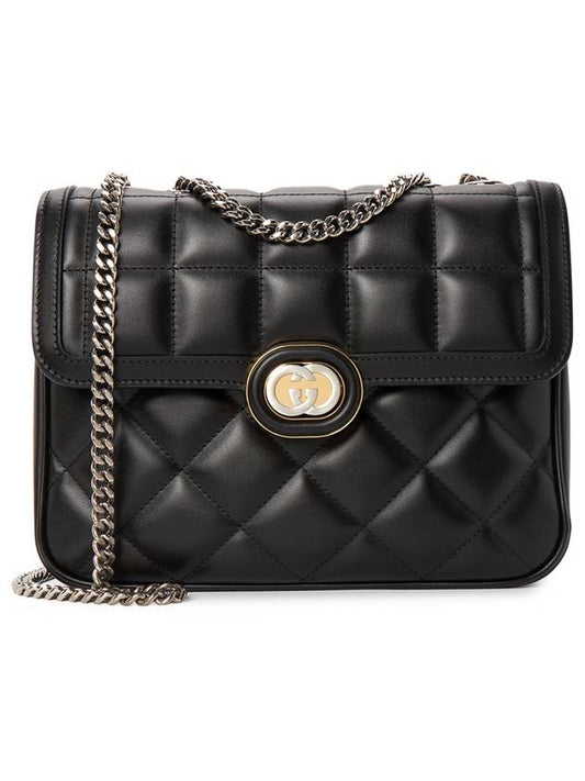 Deco Quilted Small Shoulder Bag Black - GUCCI - BALAAN 2