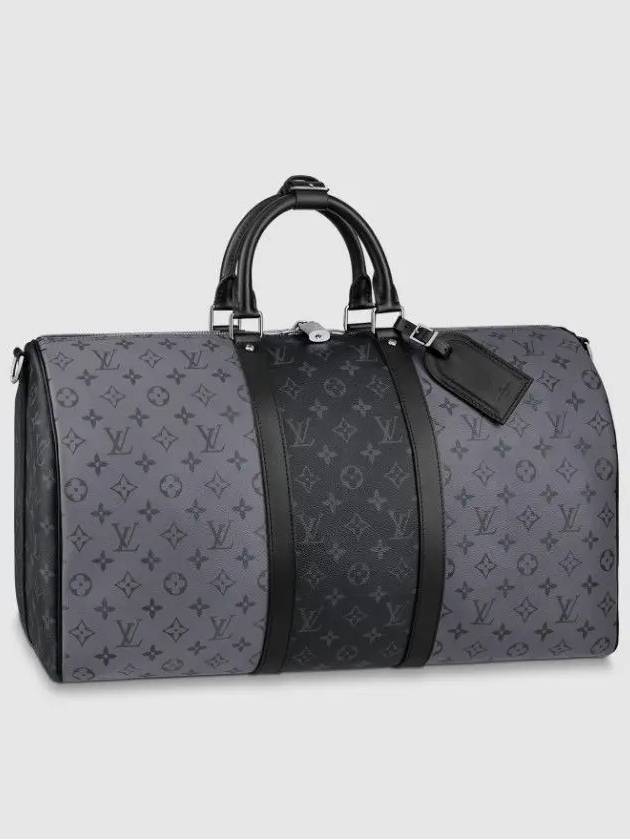 Keepall Bandouliere 50 Duffel Bag Grey - LOUIS VUITTON - BALAAN 7