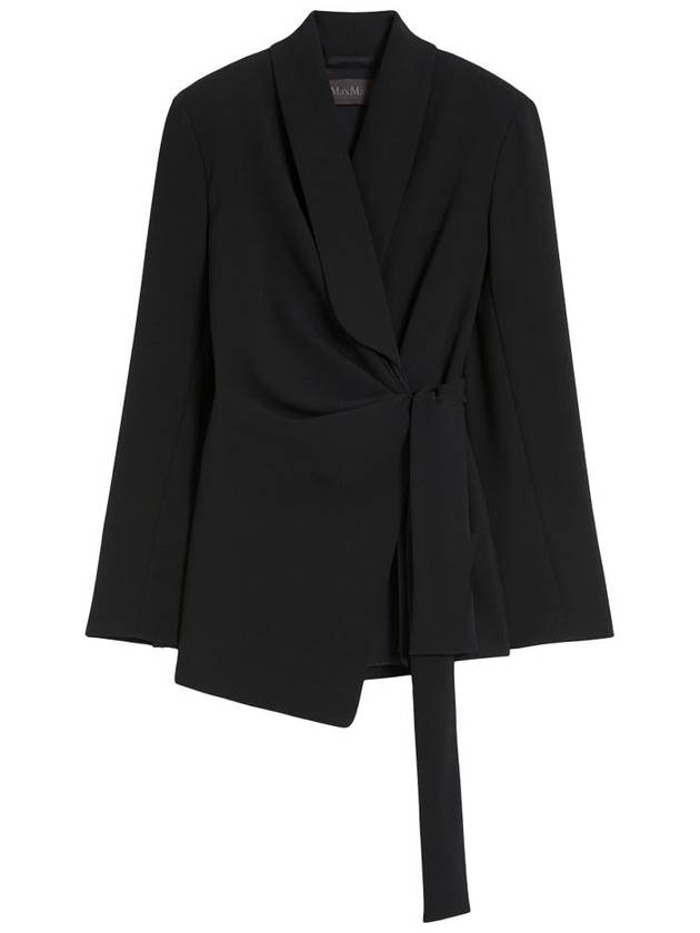 Comma Triacetate Jacket Black - MAX MARA - BALAAN 2