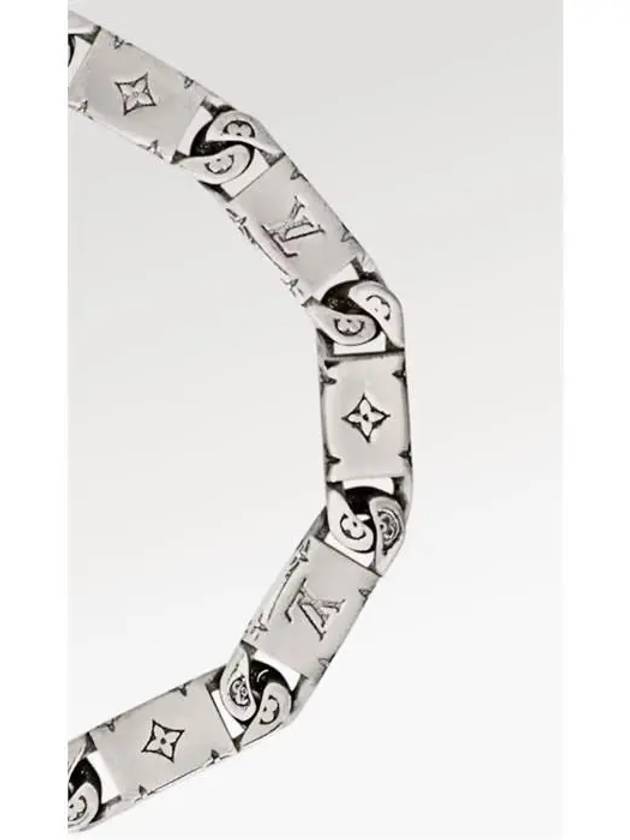 Monogram Tied Up Bracelet Silver - LOUIS VUITTON - BALAAN 3