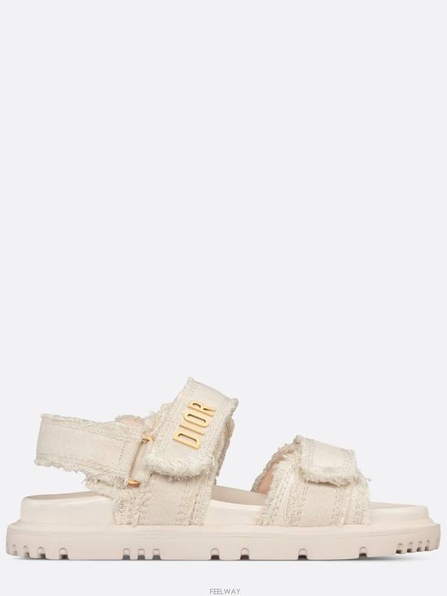 Act Velcro Sandals Ecru - DIOR - BALAAN 5