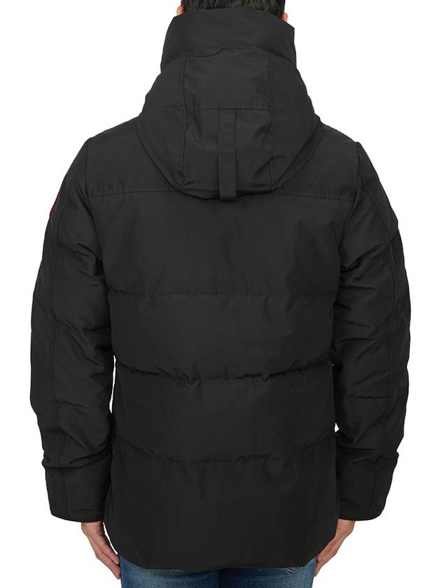 Macmillan Iconic Label Parka Black - CANADA GOOSE - BALAAN 5