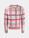 Madras Check Cotton Blend Knit Top - VIVIENNE WESTWOOD - BALAAN 2