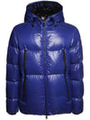 Men's Logo Baroness Padding Blue - MONCLER - BALAAN 2