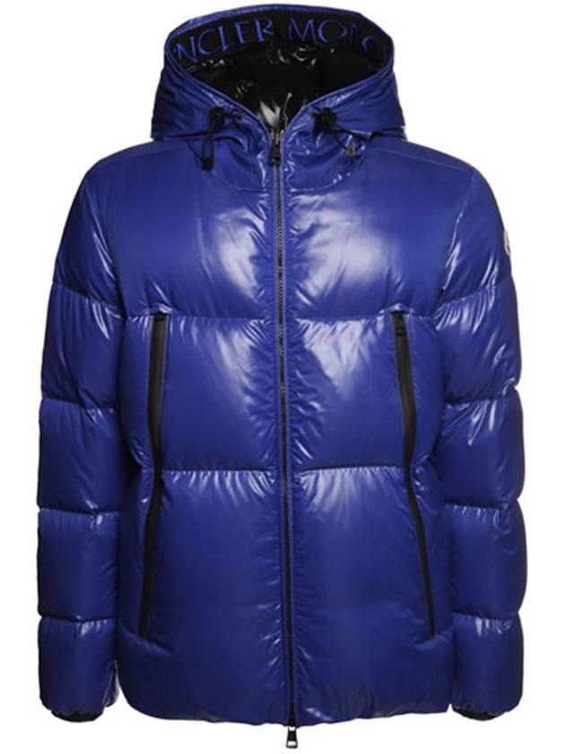 Men's Logo Baroness Padding Blue - MONCLER - BALAAN 2