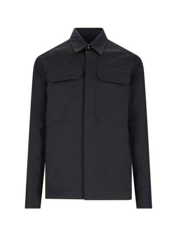 Long Sleeve Shirt J22DL0213J45217001 BLACK - JIL SANDER - BALAAN 1