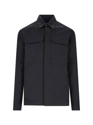 Long Sleeve Shirt J22DL0213J45217001 BLACK - JIL SANDER - BALAAN 1