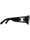 Eyewear Triope XL 01 Acetate Sunglasses Black - CELINE - BALAAN 4