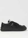 Fantastic Green Panel Low Top Sneakers Black - MSGM - BALAAN 2