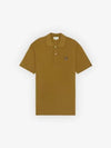 Bold Fox Head Patch Comfort Polo Shirt Khaki Green - MAISON KITSUNE - BALAAN 2