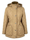 Diamond Quilted Nylon Jacket Archive Beige - BURBERRY - BALAAN 2