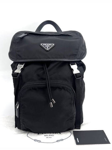 Re nylon triangle logo Pocono backpack 1BZ039 - PRADA - BALAAN 1