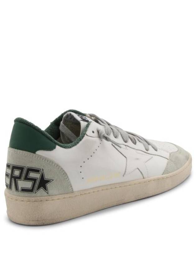 Ball Star Leather Low Top Sneakers White - GOLDEN GOOSE - BALAAN 4