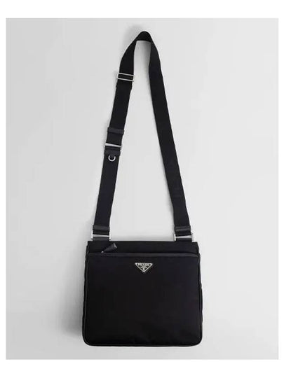 Pocono Saffiano Messenger Bag Black - PRADA - BALAAN 2