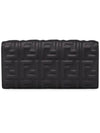 Baguette Continental Chain Leather Long Wallet Black - FENDI - BALAAN 4