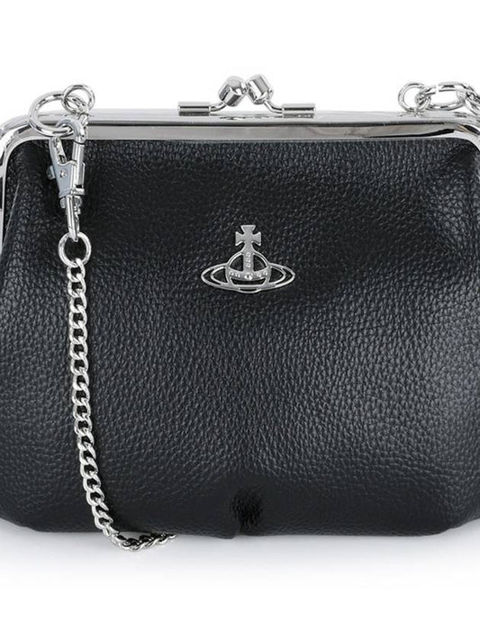 Women s Granny Frame Pulse Cross Bag Black 4B010006W S000D N403 - VIVIENNE WESTWOOD - BALAAN 2