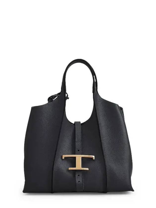 Small Timeless Tote Bag Black - TOD'S - BALAAN 4