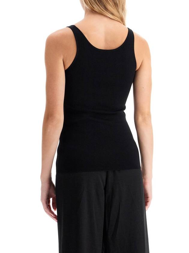 Compact Knit Sleeveless Black 243 WRT0349 YA0080 001 - TOTEME - BALAAN 4