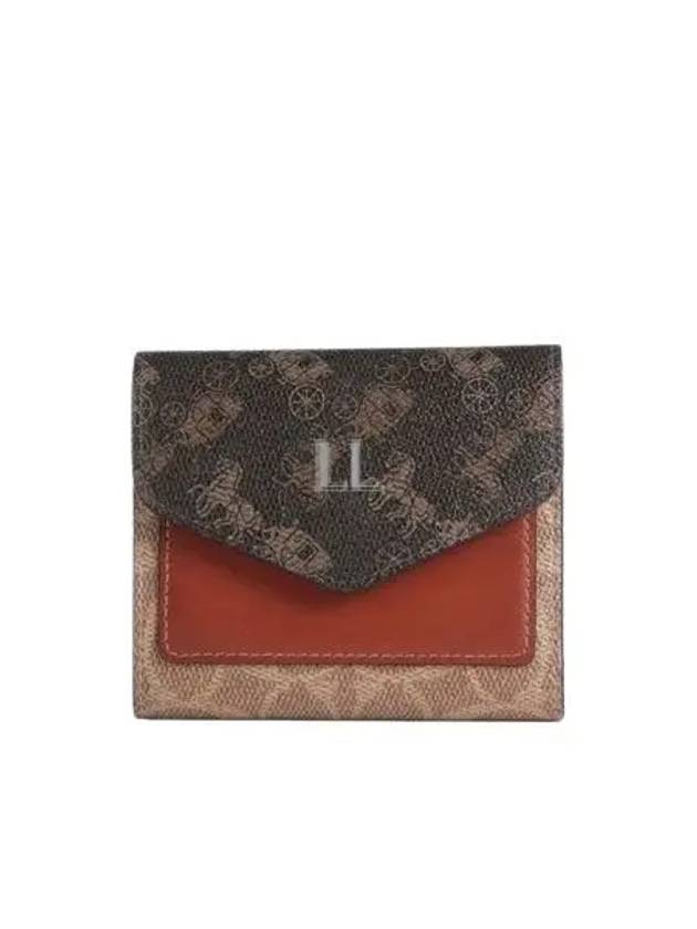 Win Small Half Wallet Brown - COACH - BALAAN 2