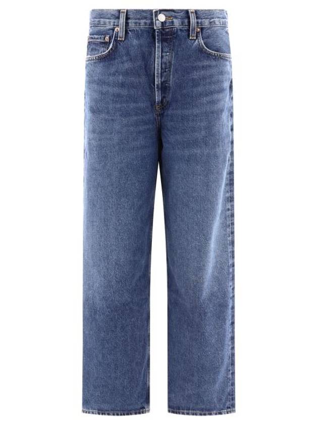 Denim Straight Pants A9079B 1141IMGE Blue - AGOLDE - BALAAN 1