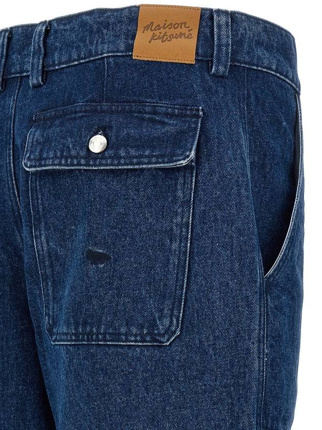 Maison Kitsuné 'Workwear' Jeans - MAISON KITSUNE - BALAAN 4