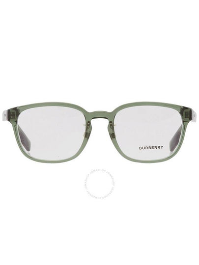 Square Acetate Eyeglasses Green - BURBERRY - BALAAN 2