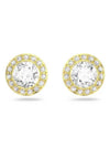 Una Angelic Stud Earrings White Gold - SWAROVSKI - BALAAN 3