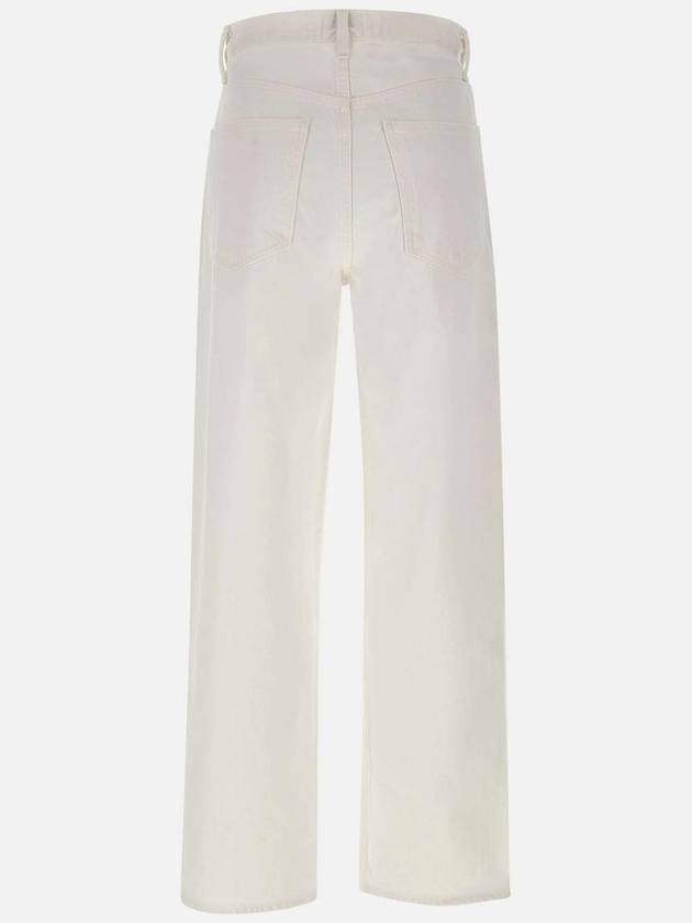 Criss Cross Upsized Straight Jeans White - AGOLDE - BALAAN 3