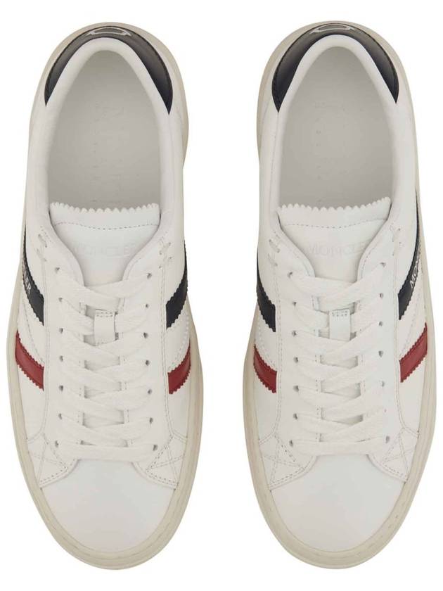 Monaco M Low-Top Sneakers Optical White - MONCLER - BALAAN 6