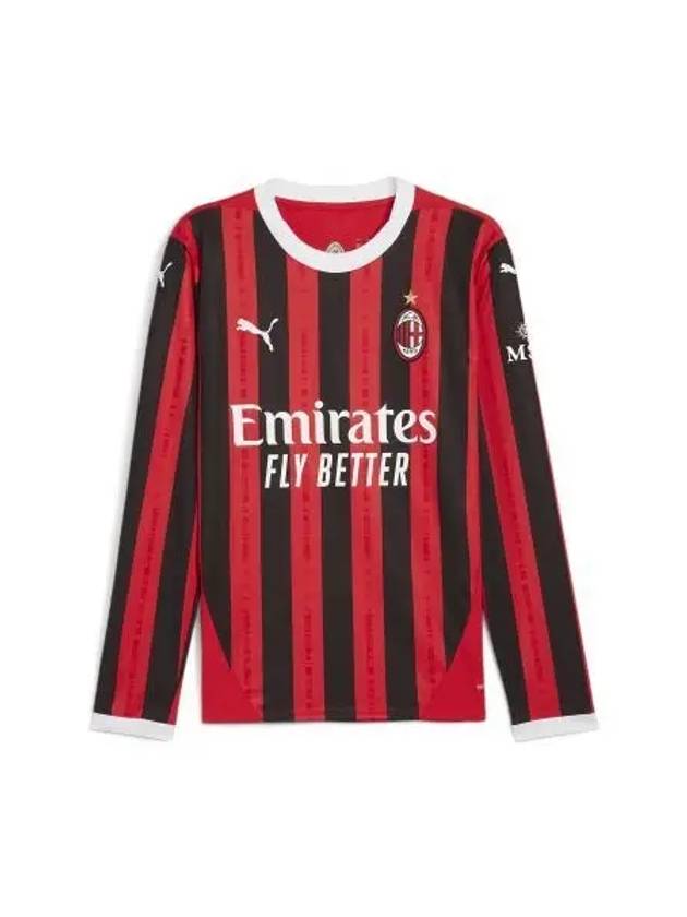 AC Milan 24/25 Home Jersey Long Sleeve T-Shirt Red - PUMA - BALAAN 2