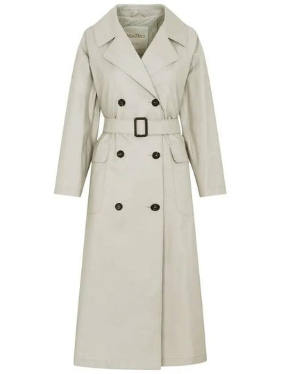 Women's Art Ranch A Trench Trench Coat Ecru - MAX MARA - BALAAN 2