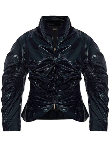 Cult Gaia Jacket Evander, Women's, Navy Blue - CULT GAIA - BALAAN 1