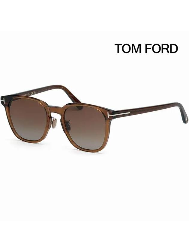 Sunglasses TF1051K 45F Horn-rimmed transparent Asian fit - TOM FORD - BALAAN 1