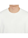 Diagonal Raised Fleece Lens Sweatshirt White - CP COMPANY - BALAAN 6