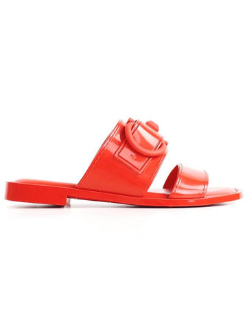 Tarin Double Gancini Sandals 0726356 002 - SALVATORE FERRAGAMO - BALAAN 1