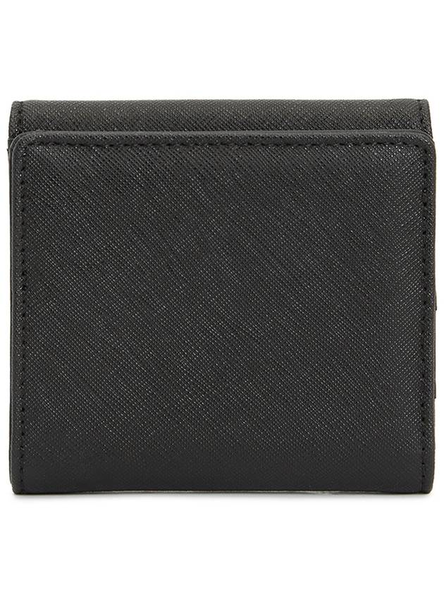 ORB Logo Plaque Half Wallet Black - VIVIENNE WESTWOOD - BALAAN 3