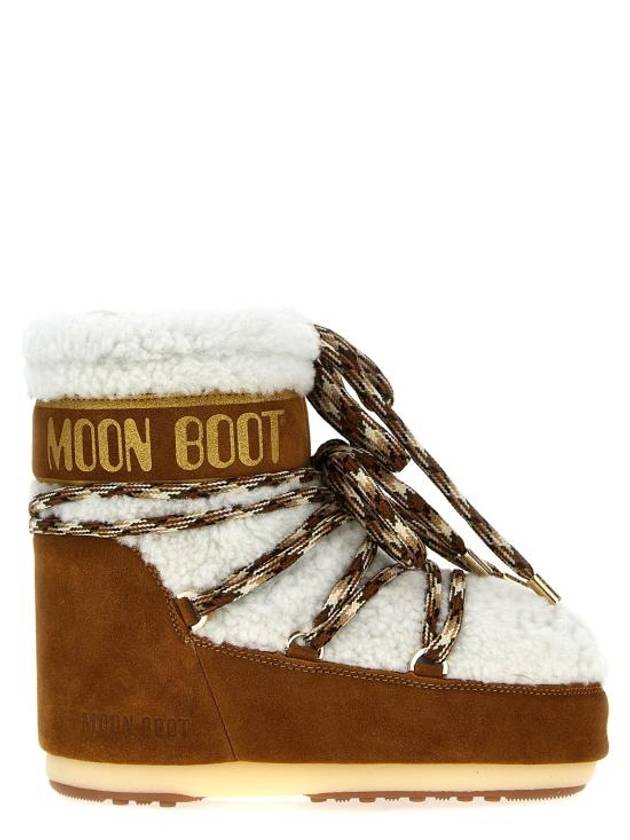 Icon Low Hazelnut Winter Boots Brown - MOON BOOT - BALAAN 1