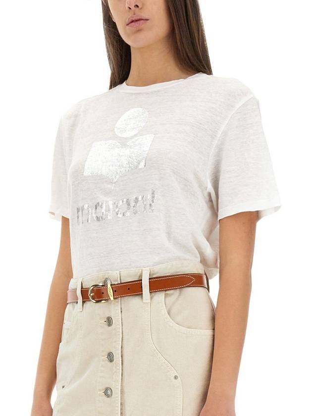 Isabel Marant Étoile T-Shirt "Zewel" - ISABEL MARANT ETOILE - BALAAN 4