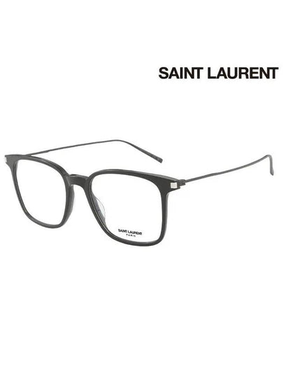 Eyewear Square Recycle Acetate Eyeglasses Black - SAINT LAURENT - BALAAN 2