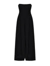 Strapless Wide Leg Jumpsuit Black - BOTTEGA VENETA - BALAAN 2