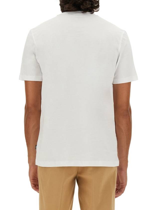 COTTON T-SHIRT - HUGO BOSS - BALAAN 3