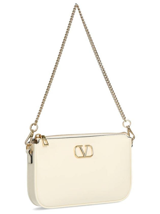 V logo 5W2P0AA9 MIM 098 signature shoulder bag chain - VALENTINO - BALAAN 2