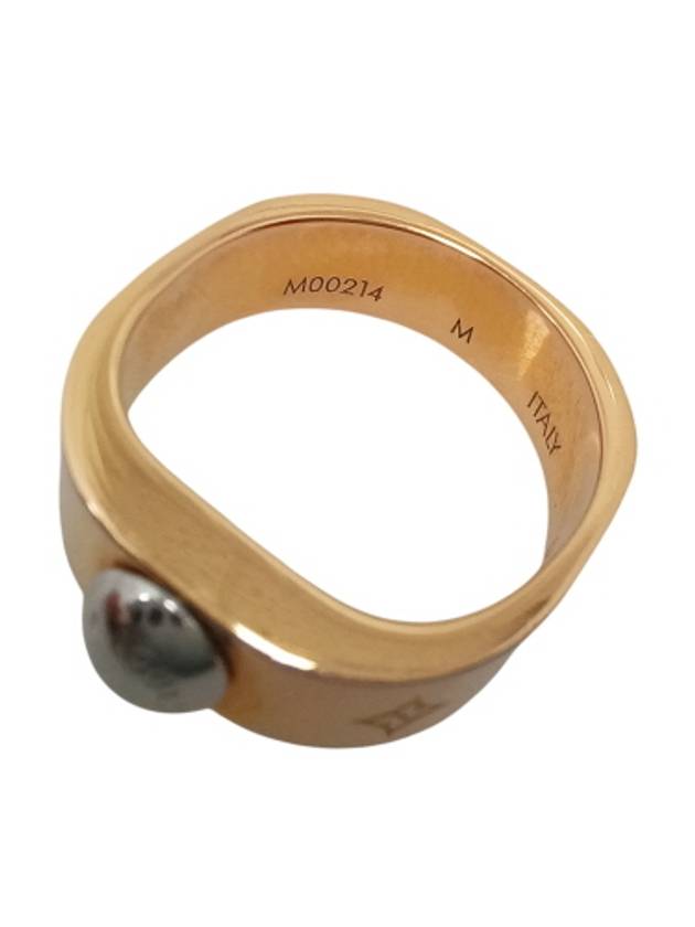 M00214 Nanogram gold ring M No 13 - LOUIS VUITTON - BALAAN 5