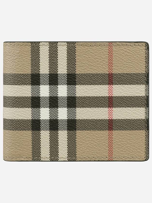 Vintage Check Slim Half Wallet Beige - BURBERRY - BALAAN 2