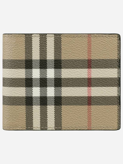 Vintage Check Slim Half Wallet Beige - BURBERRY - BALAAN 2