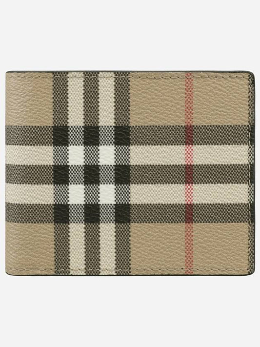 Vintage Check Slim Half Wallet Beige - BURBERRY - BALAAN 2