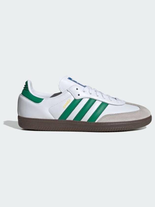 Samba OG Low Top Sneakers White Green - ADIDAS - BALAAN 2