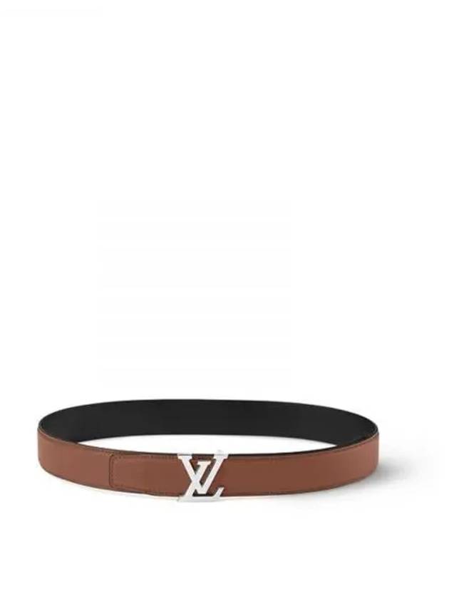 Belt LV Heritage 35MM Reversible Cognac M8220V - LOUIS VUITTON - BALAAN 1