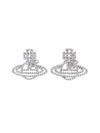 Anna Lisa Earrings Silver - VIVIENNE WESTWOOD - BALAAN 3